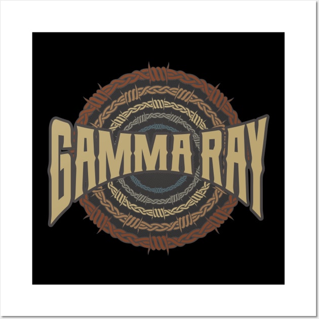 Gamma Ray Barbed Wire Wall Art by darksaturday